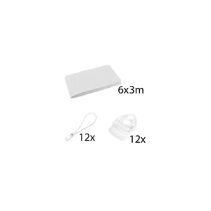 Stageworx Deco Curtain WH 6x3m Bundle