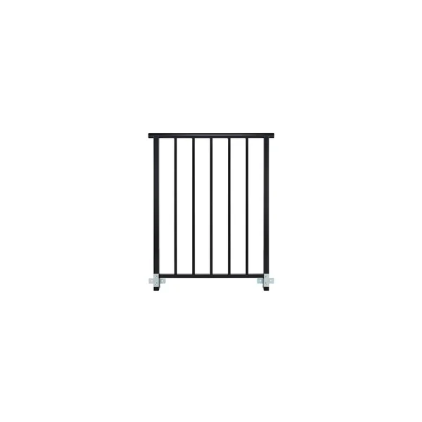 Stageworx Safety Railings 1m Black