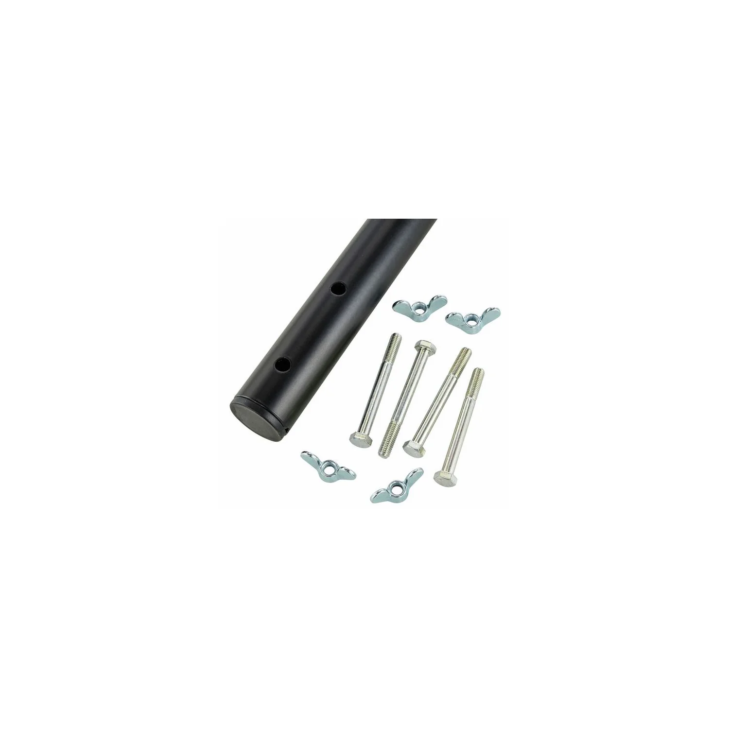 Stageworx Stair Railing 2 Steps 60cm Bk
