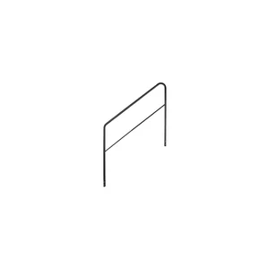 Stageworx Stair Railing 3 - 6 Steps Bk