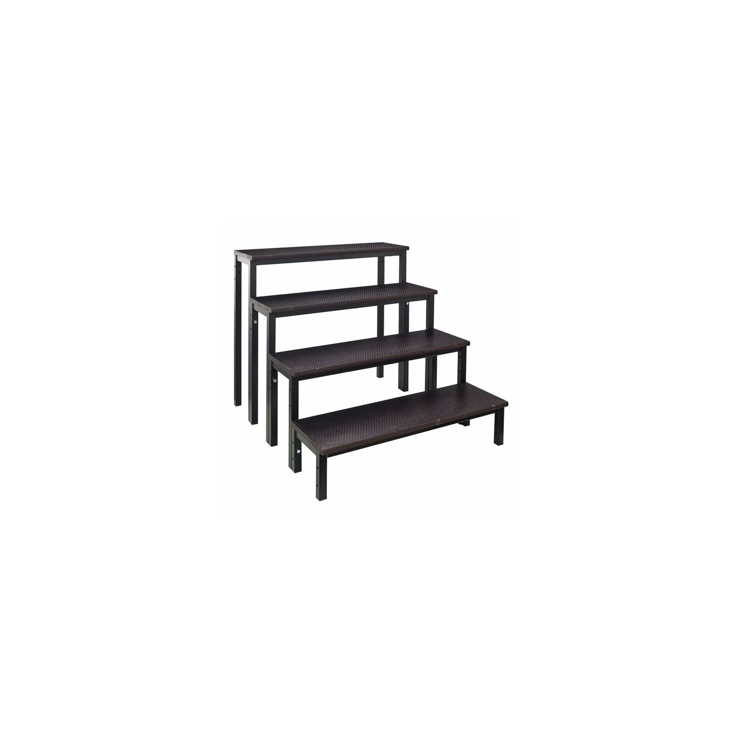 Stageworx Stairs 20 40 60 80cm Bk