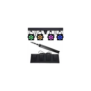 Stairville CLB4 Compact LED Bar 4 Bundle