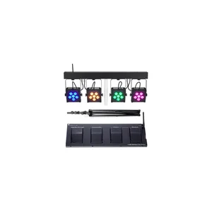 Stairville CLB8 Compact LED Bar 8 Bundle