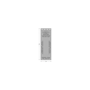 Stairville Curtain 160g/m² 2.0x6.0m Bk