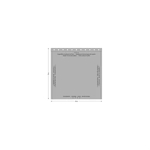 Stairville Curtain 160g/m² 4.0x4.0m Bk