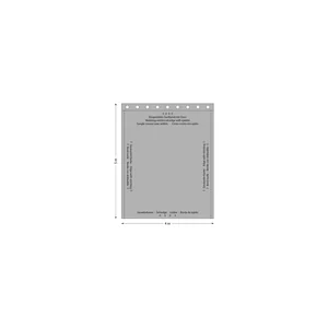 Stairville Curtain 160g/m² 4.0x5.0m Bk