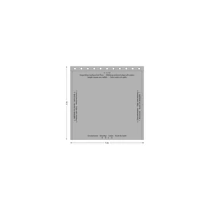 Stairville Curtain 160g/m² 5.0x5.0m Bk