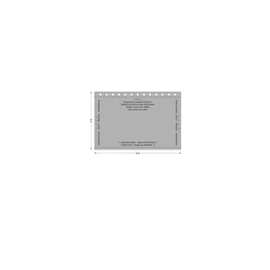 Stairville Curtain 160g/m² 6.0x4.0m Bk