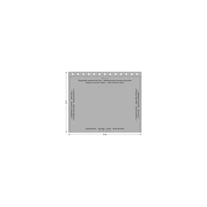 Stairville Curtain 160g/m² 6.0x5.0m Wh