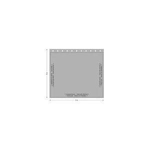 Stairville Euro Curtain 320g/m² 5.0x4.0m
