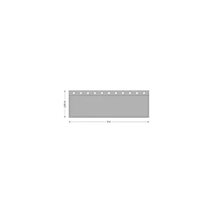 Stairville Gala Curtain 9.0x3.0m Black