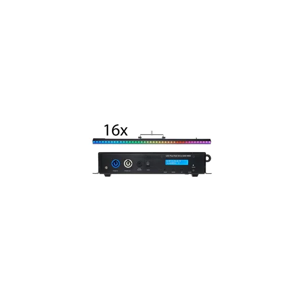 Stairville LED Pixel Rail 40 RGB Bundle