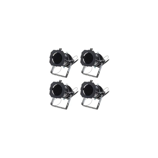 Stairville PAR 16 GU10 black Bundle