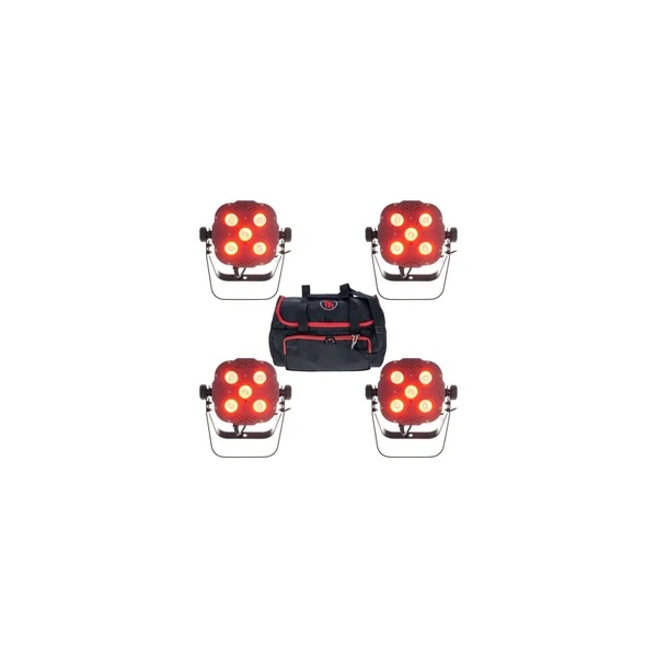 Stairville Quad Par Profile RGB WW Bundle