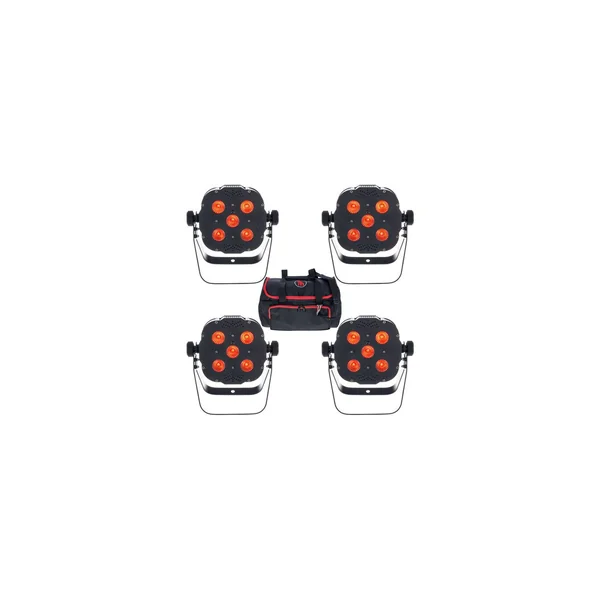 Stairville Quad Par Profile RGBW Bundle
