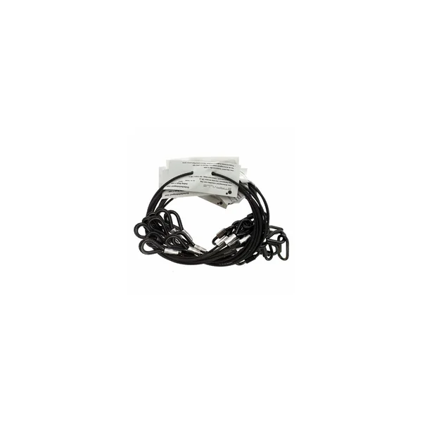 Stairville Safety Set 60cm/3mm Bk 10pcs