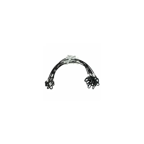 Stairville Safety Set 80cm/6mm Bk 10 pcs