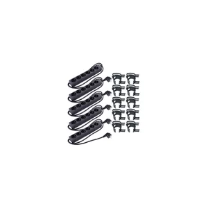 Stairville Snap black 10 pcs Bundle 6-way