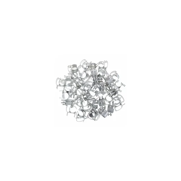 Stairville Snap silver 45 pcs