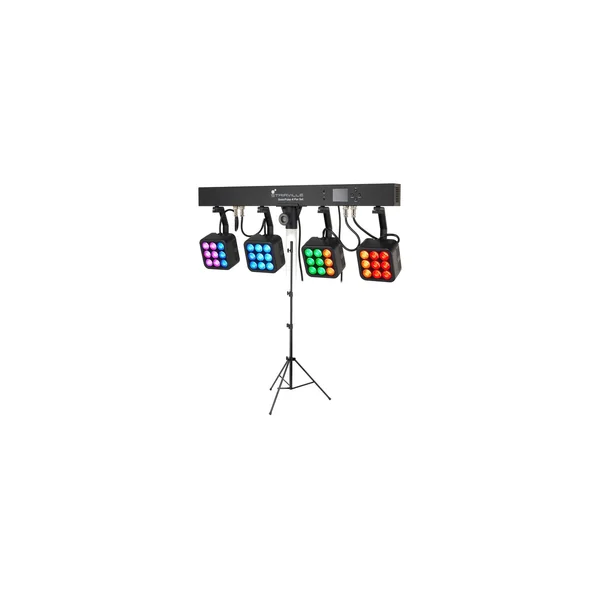 Stairville SonicPulse 4 Par Set Bundle