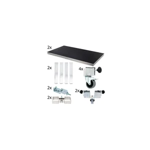 Stairville Tour Stage Drum Riser 2x2 60cm