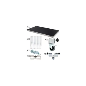 Stairville Tour Stage Drum Riser 3x2 60cm