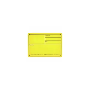 Stairville Tourlabel 177x127mm Yellow