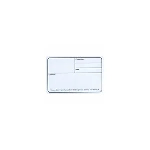 Stairville Tourlabel 290x190mm White