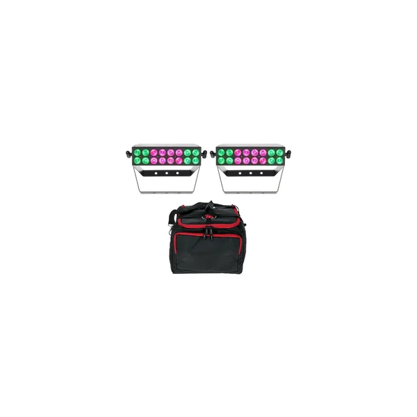 Stairville xBrick HEX 16x8W 2in1 Bundle