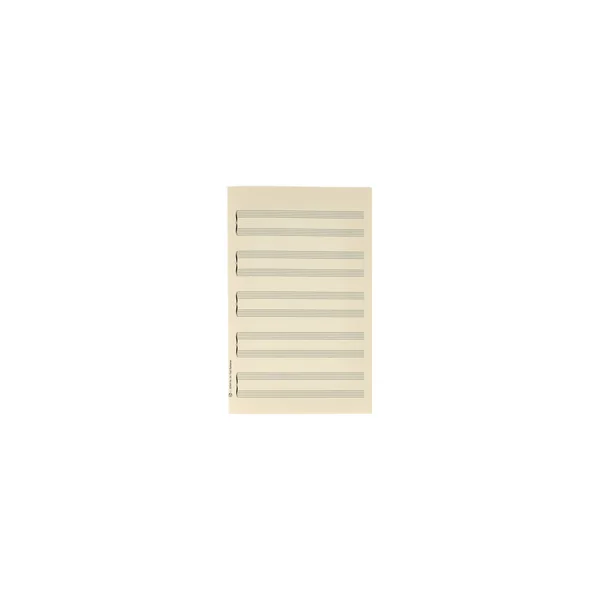 Star Sheet Music Paper Piano Oktav
