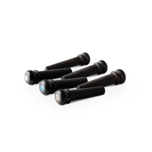 Taylor Bridge Pin Ebony/Abalone Set