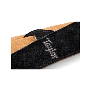 Taylor Suede Guitar Strap Black