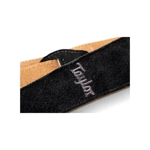 Taylor Suede Guitar Strap Black