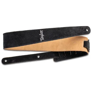 Taylor Suede Guitar Strap Black