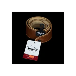 Taylor Suede Guitar Strap Med. Brown