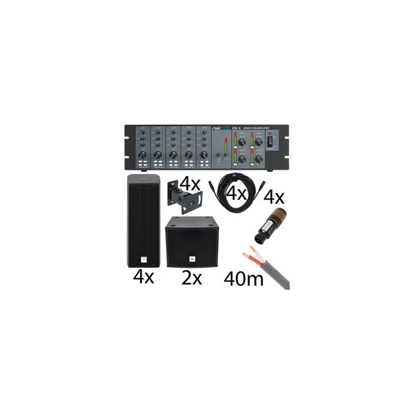 the box pro 2room Lounge Bundle M black