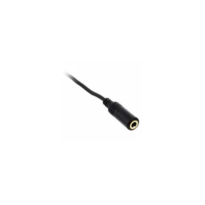the sssnake Slim Line 4 Pin Jack 0,5m BK