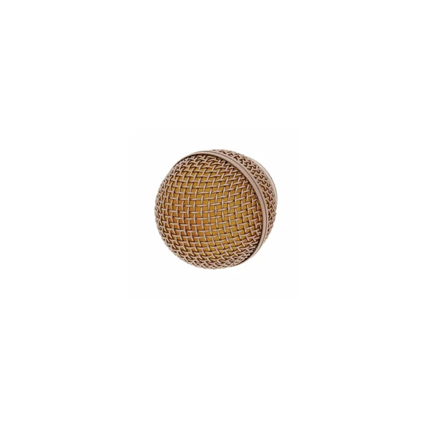 the t.bone SM58 Replacement Screen Gold