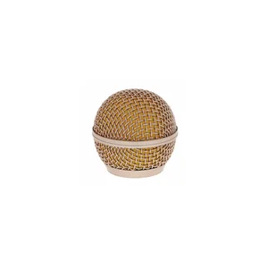 the t.bone SM58 Replacement Screen Gold