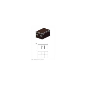 Thon Case 6x LED PAR64 Short