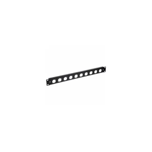 Thon Rack Panel 1U 10 XLR 90°