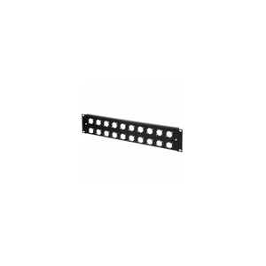 Thon Rack Panel 2U 20XLR 90°