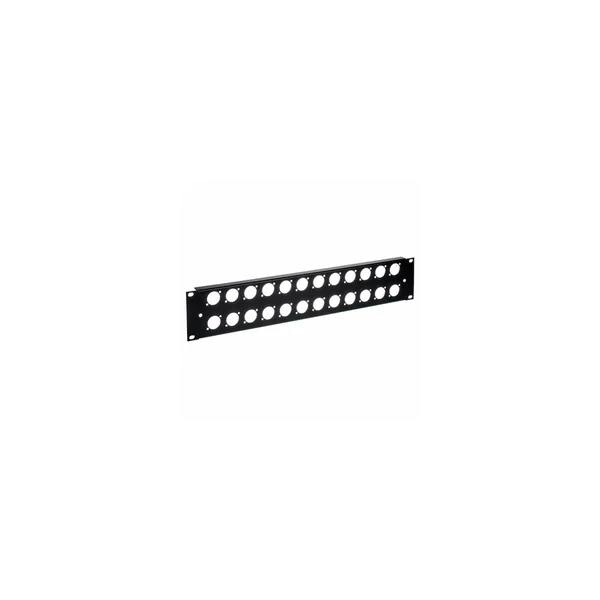 Thon Rack Panel 2U 24XLR 90°