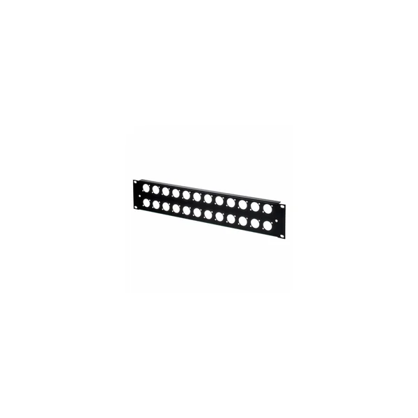 Thon Rack Panel 2U 24XLR 90°