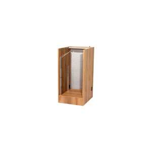 Thon Studio L-Rack 17U Media oak