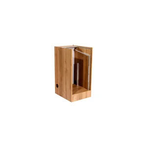 Thon Studio L-Rack 17U Media oak