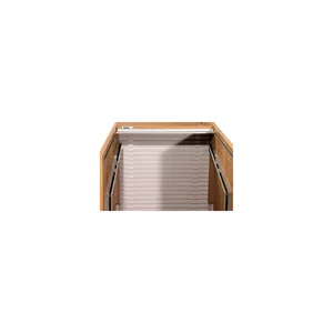 Thon Studio L-Rack 17U Media oak
