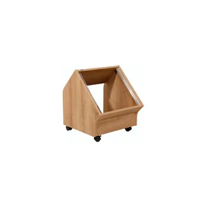Thon Studio Side Rack 10U oak