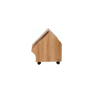 Thon Studio Side Rack 10U oak
