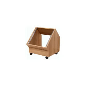 Thon Studio Side Rack 10U oak